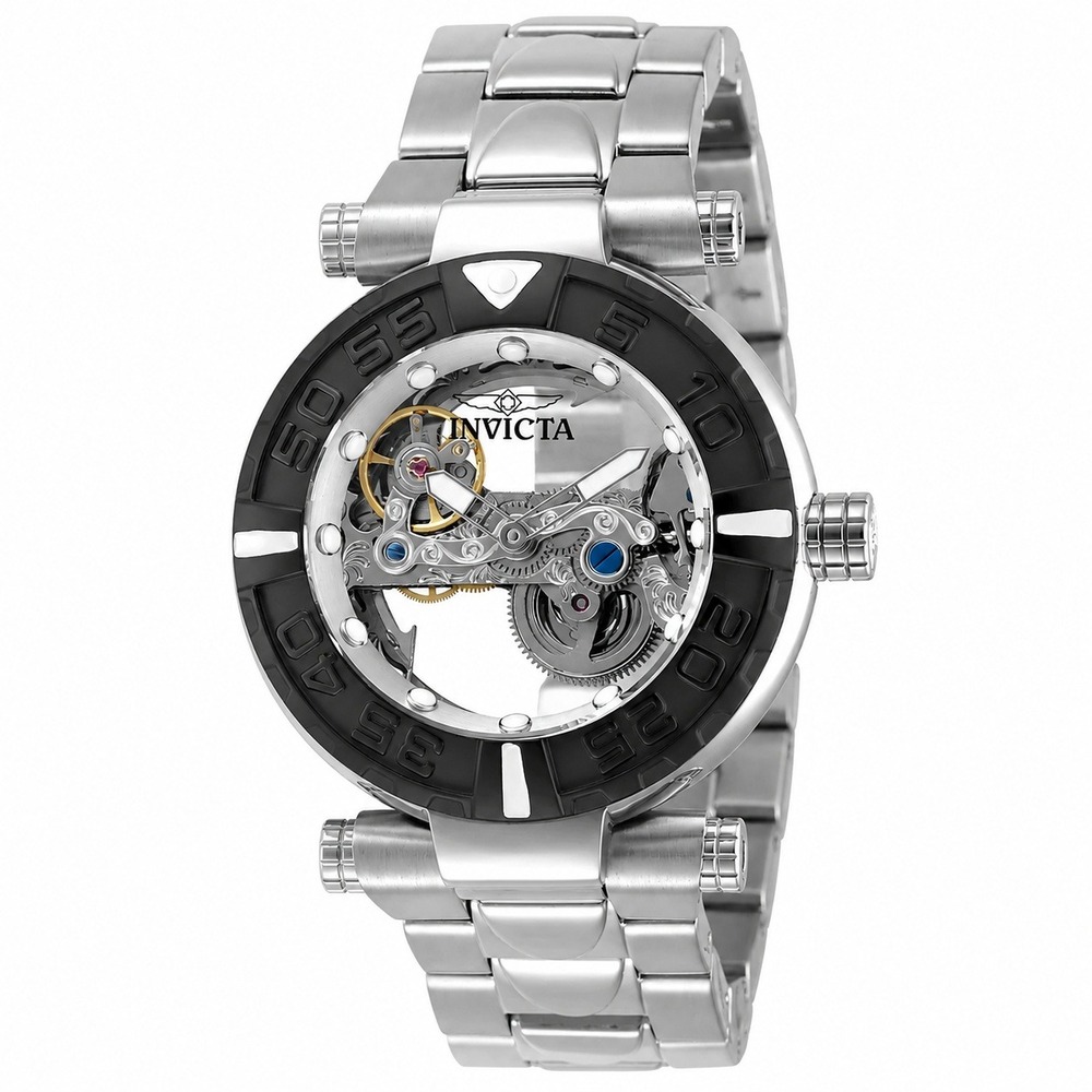Invicta Subaqua Nebula Automatic Men's Watch‎ w/ Skeleton Dial 47mm Steel 49505